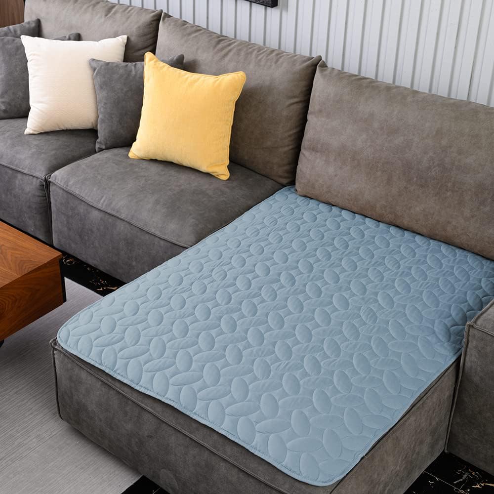 Pet Bed Cover Dog Bed Blanket for Sofa and Furniture Waterproof New Pattern Design (30x70 Inch, Dark Grey)