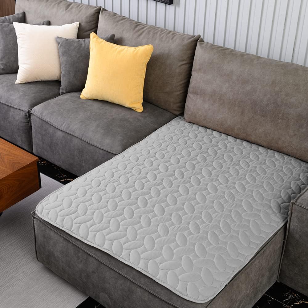 Pet Bed Cover Dog Bed Blanket for Sofa and Furniture Waterproof New Pattern Design (30x70 Inch, Dark Grey)