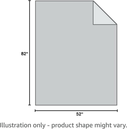Pet Bed Cover Dog Bed Blanket for Sofa and Furniture Waterproof New Pattern Design (30x70 Inch, Dark Grey)