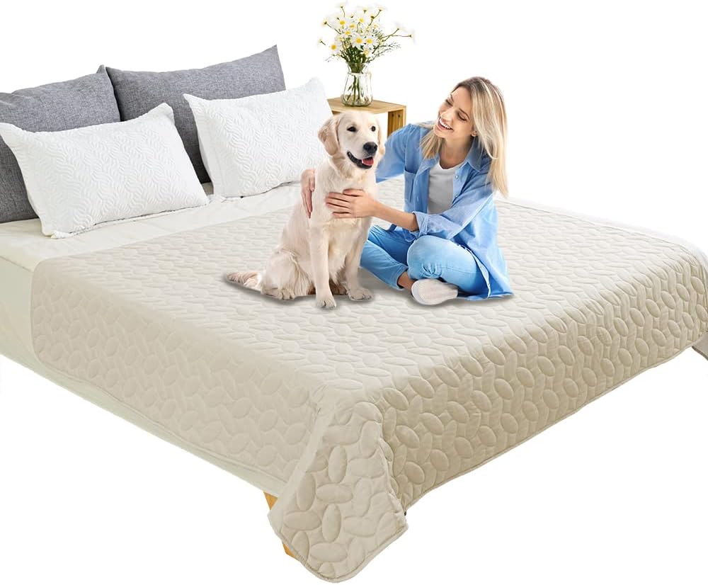 Pet Bed Cover Dog Bed Blanket for Sofa and Furniture Waterproof New Pattern Design (30x70 Inch, Dark Grey)