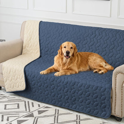 Pet Bed Cover Dog Bed Blanket for Sofa and Furniture Waterproof New Pattern Design (30x70 Inch, Dark Grey)