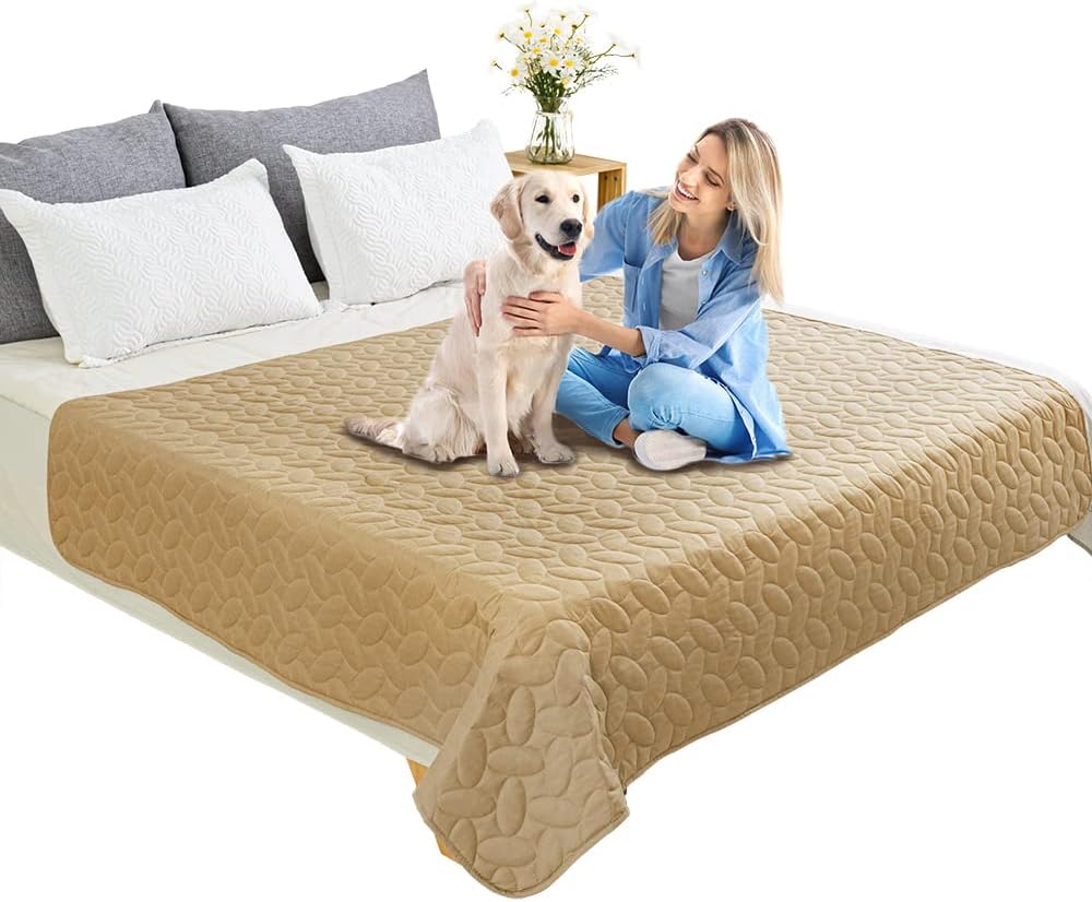 Pet Bed Cover Dog Bed Blanket for Sofa and Furniture Waterproof New Pattern Design (30x70 Inch, Dark Grey)
