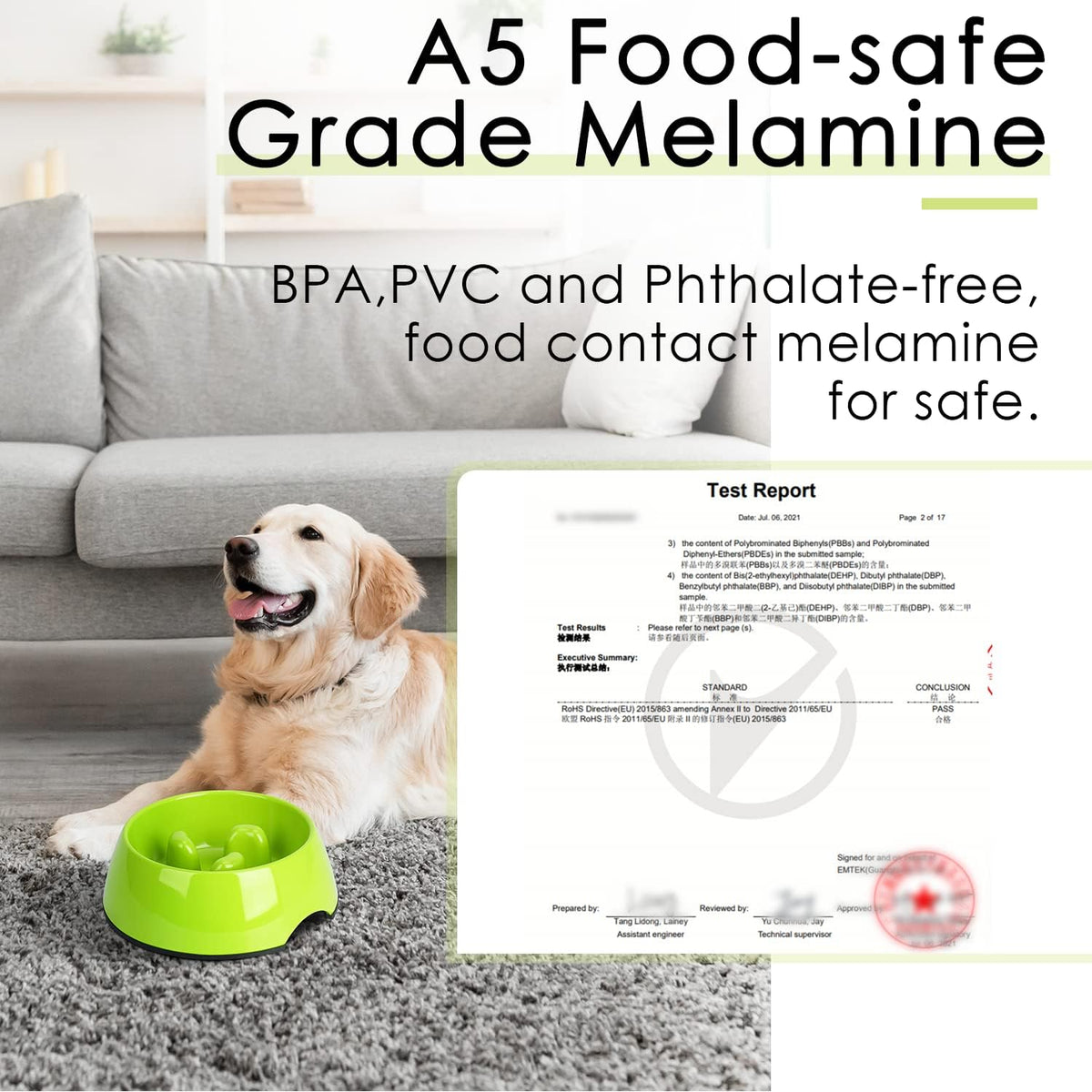 Slow Feeder Dog Bowl Cat Bowl 1/2 Cup Slow Feeding Dog Bowl for Small Medium Breed Anti Gulping Healthy Eating Interactive Bloat Stop Fun Alternative Non Slip Puzzle Dog Food Bowl, White
