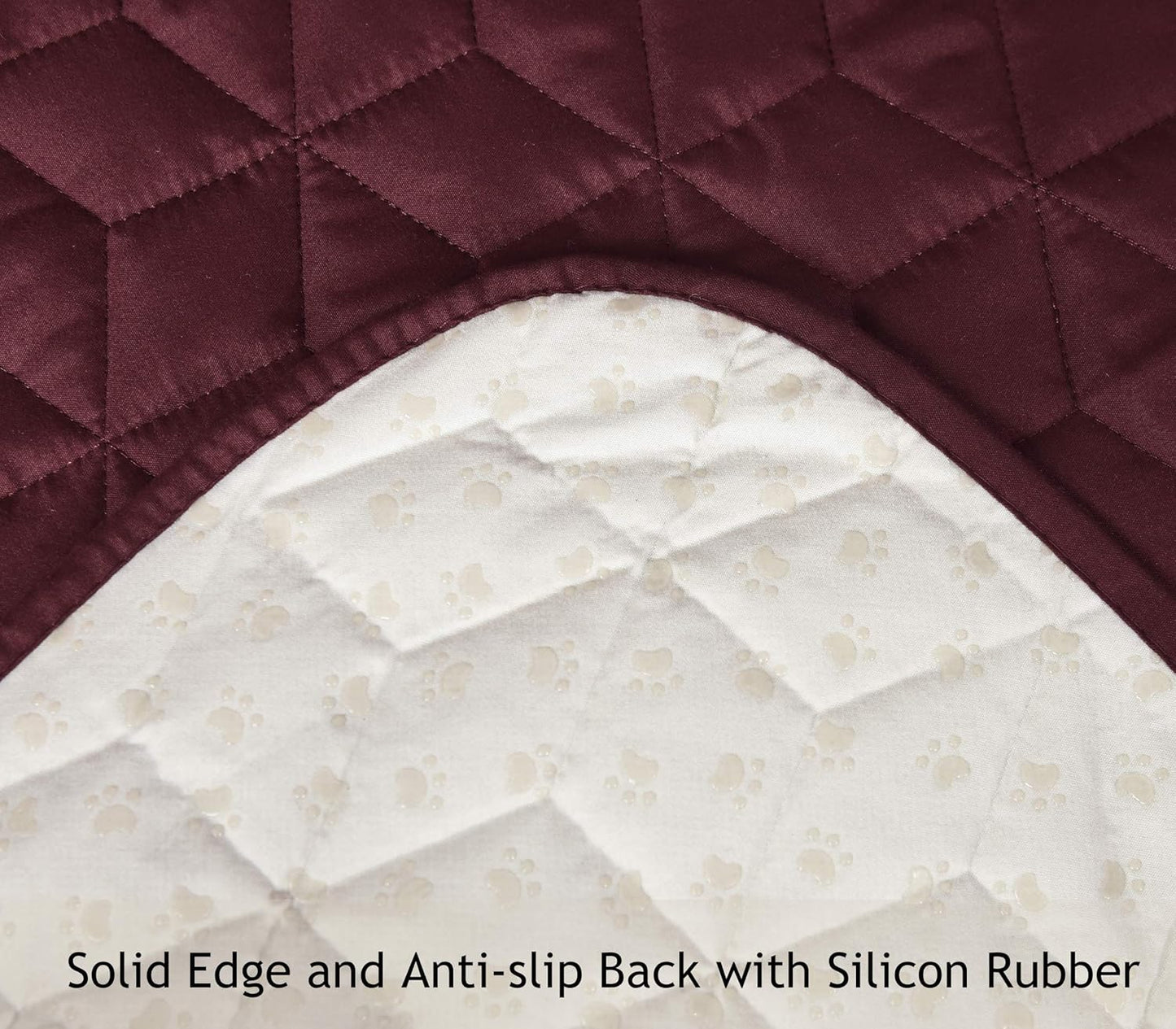 Ameritex Couch Sofa Slipcover 100% Waterproof Nonslip Quilted Furniture Protector for Dogs, Children, Pets, Machine Washable (Beige, 68")