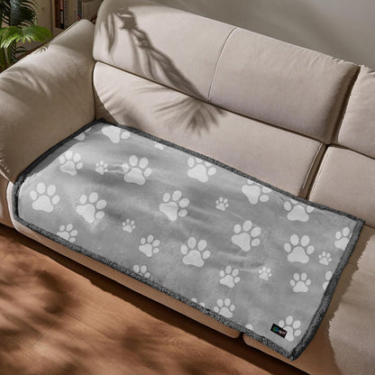 Kritter Planet Waterproof Dog Blanket, Reversible Water Proof Pet Blanket for Couch, Bed & Sofa, Washable Couch Covers for Large Dogs - Protects Furniture from Fur, Dirt, and Accidents