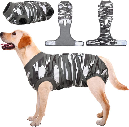 Recovery Suit for Dogs Cats, Soft Dog Surgery Suit Female Male Spay