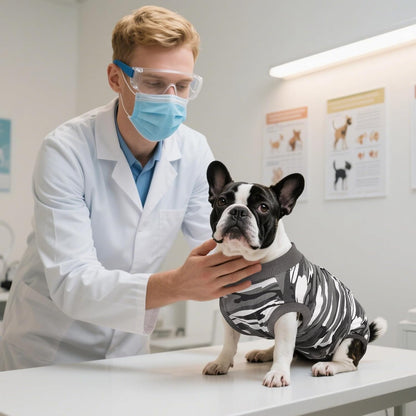 Recovery Suit for Dogs Cats, Soft Dog Surgery Suit Female Male Spay