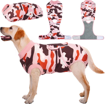Recovery Suit for Dogs Cats, Soft Dog Surgery Suit Female Male Spay