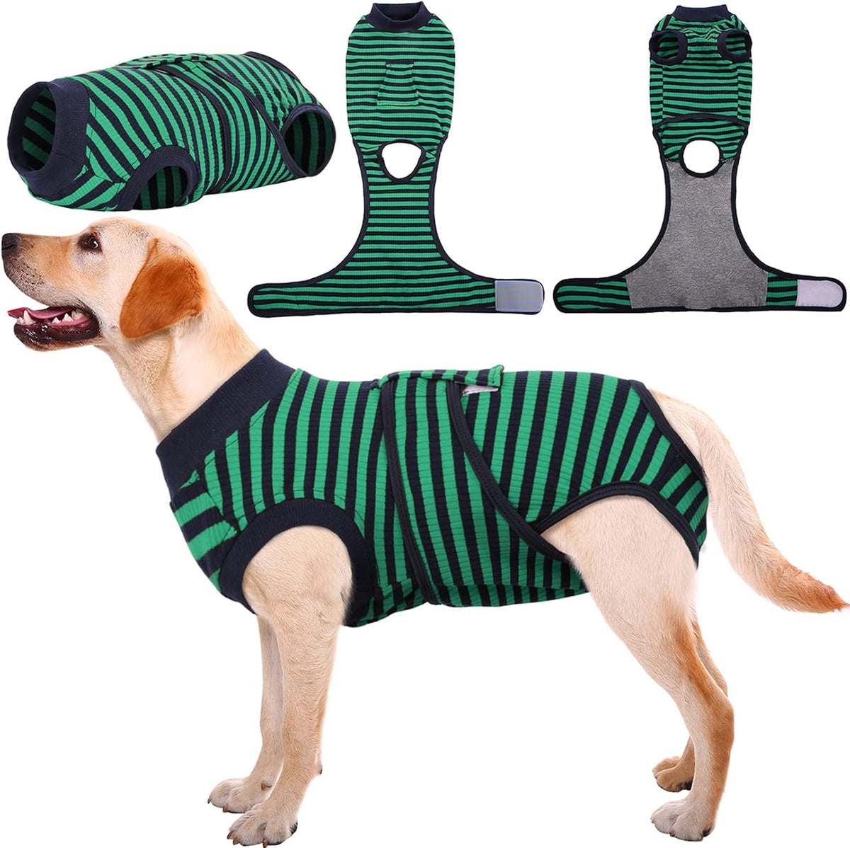 Recovery Suit for Dogs Cats, Soft Dog Surgery Suit Female Male Spay
