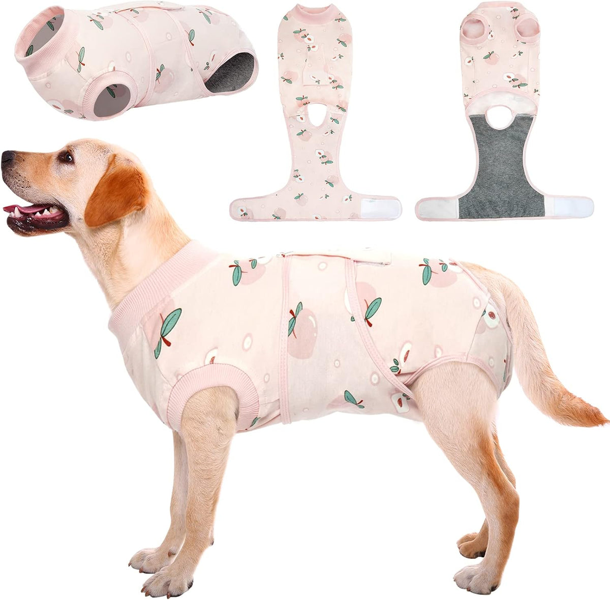 Recovery Suit for Dogs Cats, Soft Dog Surgery Suit Female Male Spay