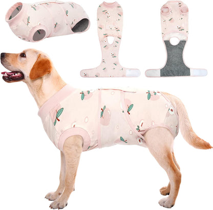 Recovery Suit for Dogs Cats, Soft Dog Surgery Suit Female Male Spay