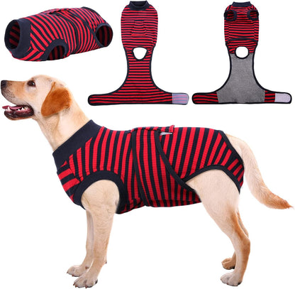 Recovery Suit for Dogs Cats, Soft Dog Surgery Suit Female Male Spay