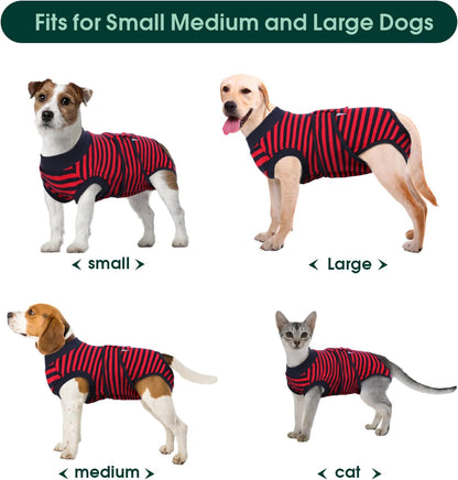 Recovery Suit for Dogs Cats, Soft Dog Surgery Suit Female Male Spay