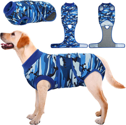 Recovery Suit for Dogs Cats, Soft Dog Surgery Suit Female Male Spay