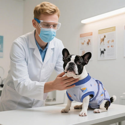 Recovery Suit for Dogs Cats, Soft Dog Surgery Suit Female Male Spay