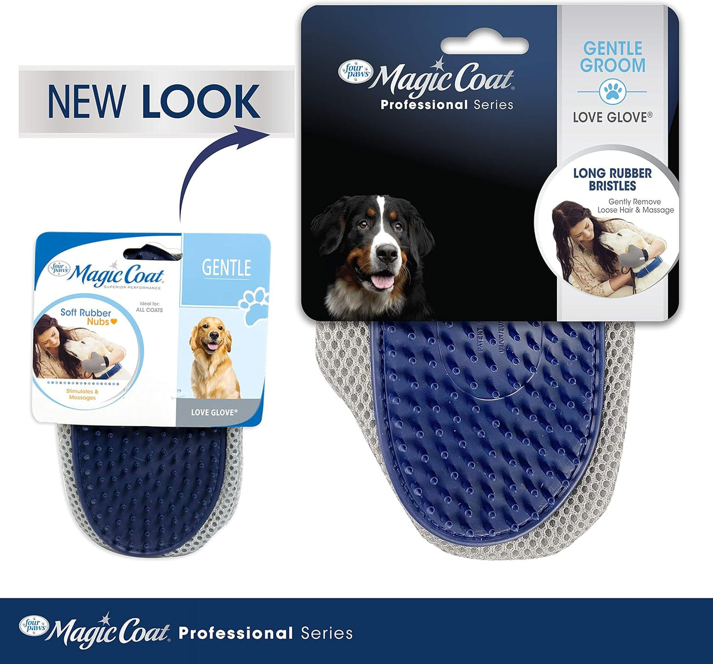 Magic Coat Professional Series Love Glove Dog Grooming Mitt