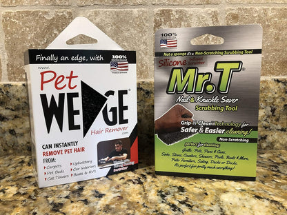 2 Pack Pet Wedge & 2 Pack Mini-Pocket Pet Wedge Bonus Pack