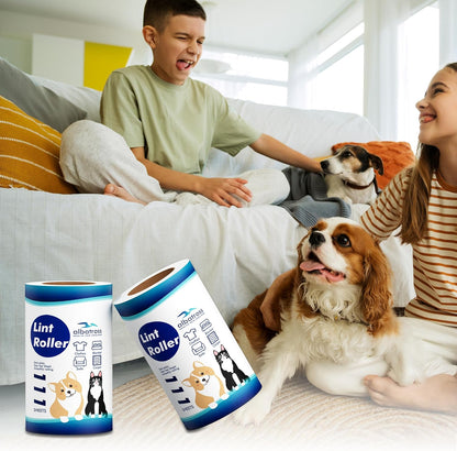 Lint Rollers for Pet Hair Extra Sticky, 800 Sheets Mega Value Set Lint Rollers for Pet Hair Removal, Dog and Cat Lint Remover for Clothes, Furniture, Carpet