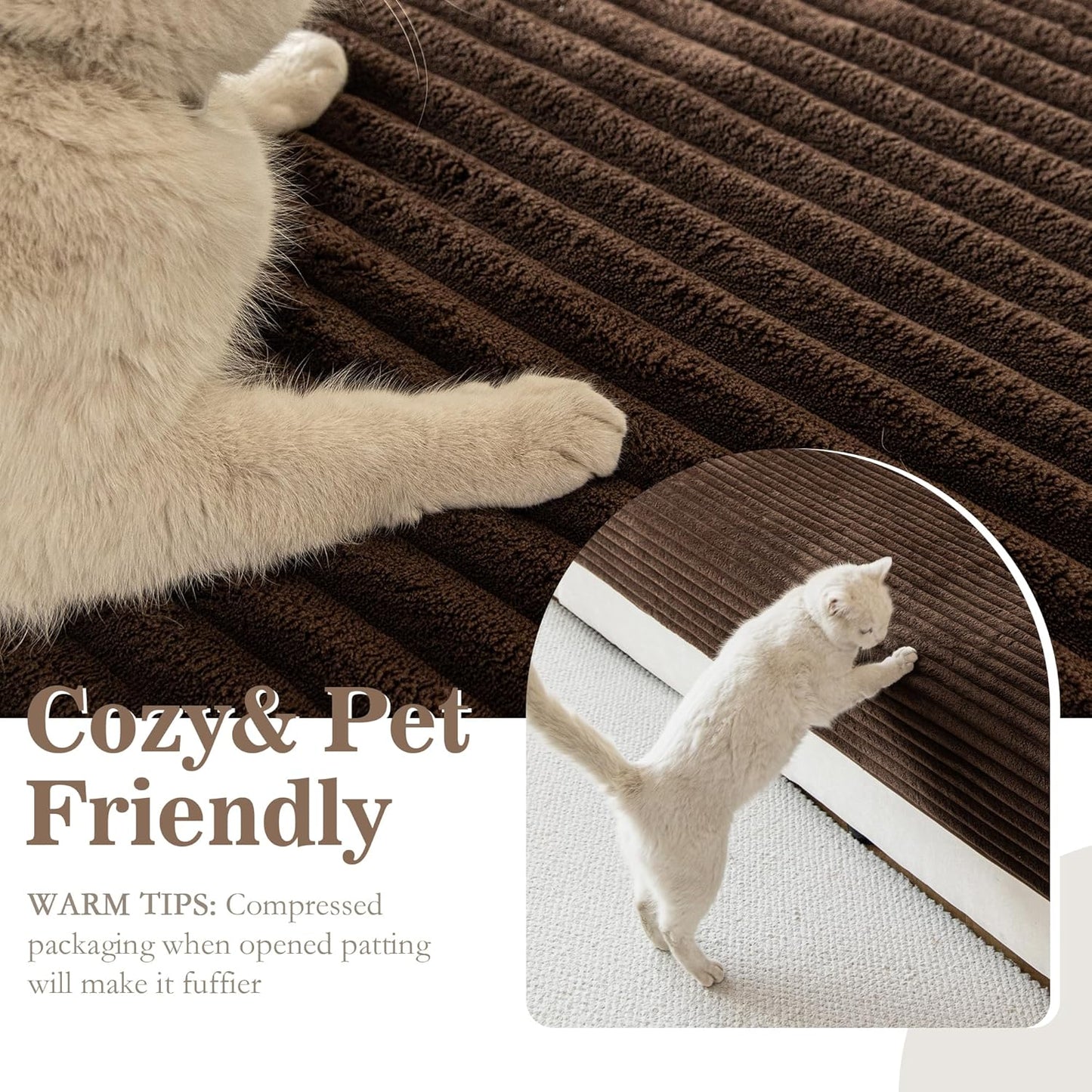 MYSKY HOME 100% Waterproof Couch Cover for Sofa, Couch Covers for Dogs, Non Slip Back Pet Sectional Sofa Covers for 3 Cushion Couch, Sofa Covers Washable, Dog Bed Cover, Dark Grey, 35"x70.9"