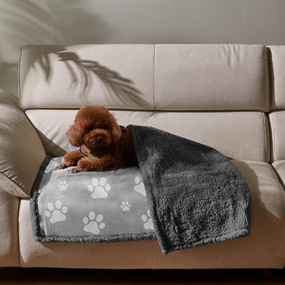 Kritter Planet Waterproof Dog Blanket, Reversible Water Proof Pet Blanket for Couch, Bed & Sofa, Washable Couch Covers for Large Dogs - Protects Furniture from Fur, Dirt, and Accidents