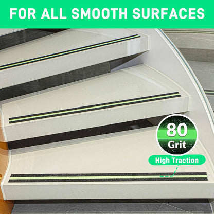 LifeGrip Anti Slip Transparent Anti Slip Tape, 4 inch by 30 feet, Non-Slip Traction Grip Tape to Tubs, Boats, Stairs, Clear, Soft, Comfortable for Bare feet (4" X 30')