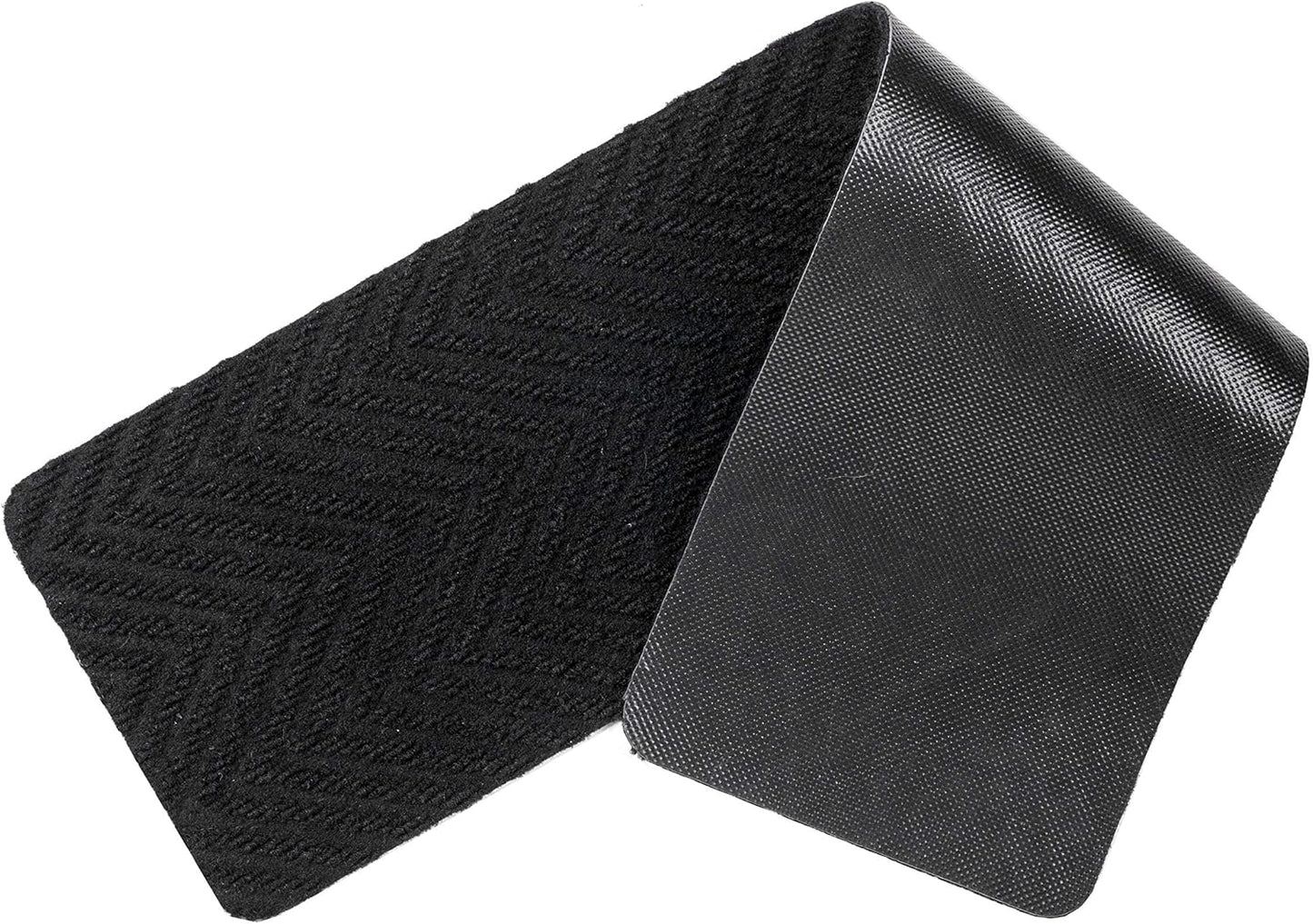 Indoor and Outdoor Carpet Stair Treads - 32" x 8" Non-Slip Stair Treads Carpet for Wooden Steps - Rubber Stair Tread Mats - Stair Rugs Anti Slip for Kids Elders and Dogs – Brown Set of 14
