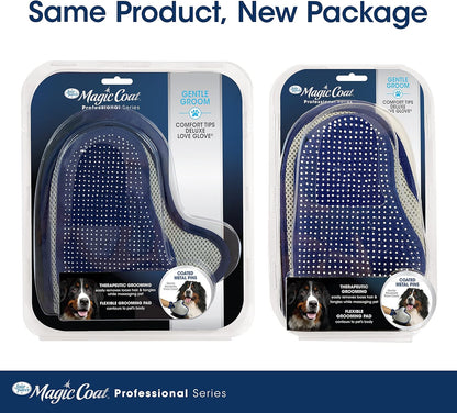 Four Paws Magic Coat Professional Series Comfort Tips Deluxe Dog Grooming Glove