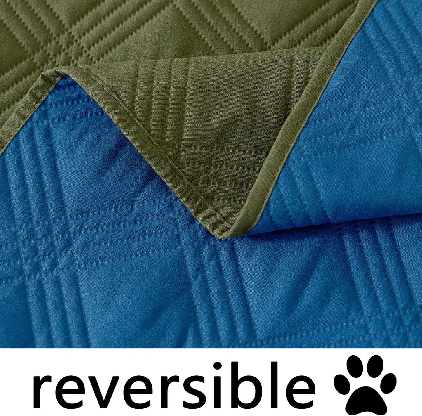 hyha Waterproof Dog Bed Blanket, Soft Pet Blankets, Waterproof Couch Cover for Dogs, Reversible Sofa Covers Washable for Furniture (30x70 Inch, Taupe/Beige)