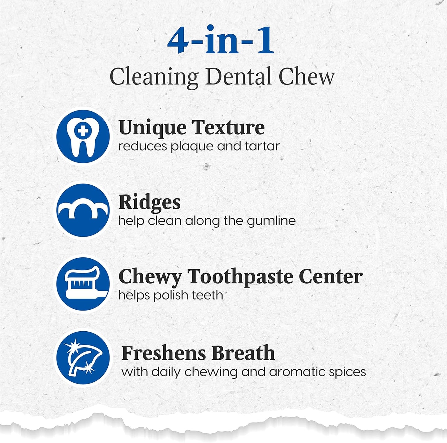 Ark Naturals Soft Brushless Toothpaste, Dog Dental Chews for Small Breeds, Freshens Breath, Unique Texture Helps Reduce Plaque & Tartar, 12oz, 1 Pack