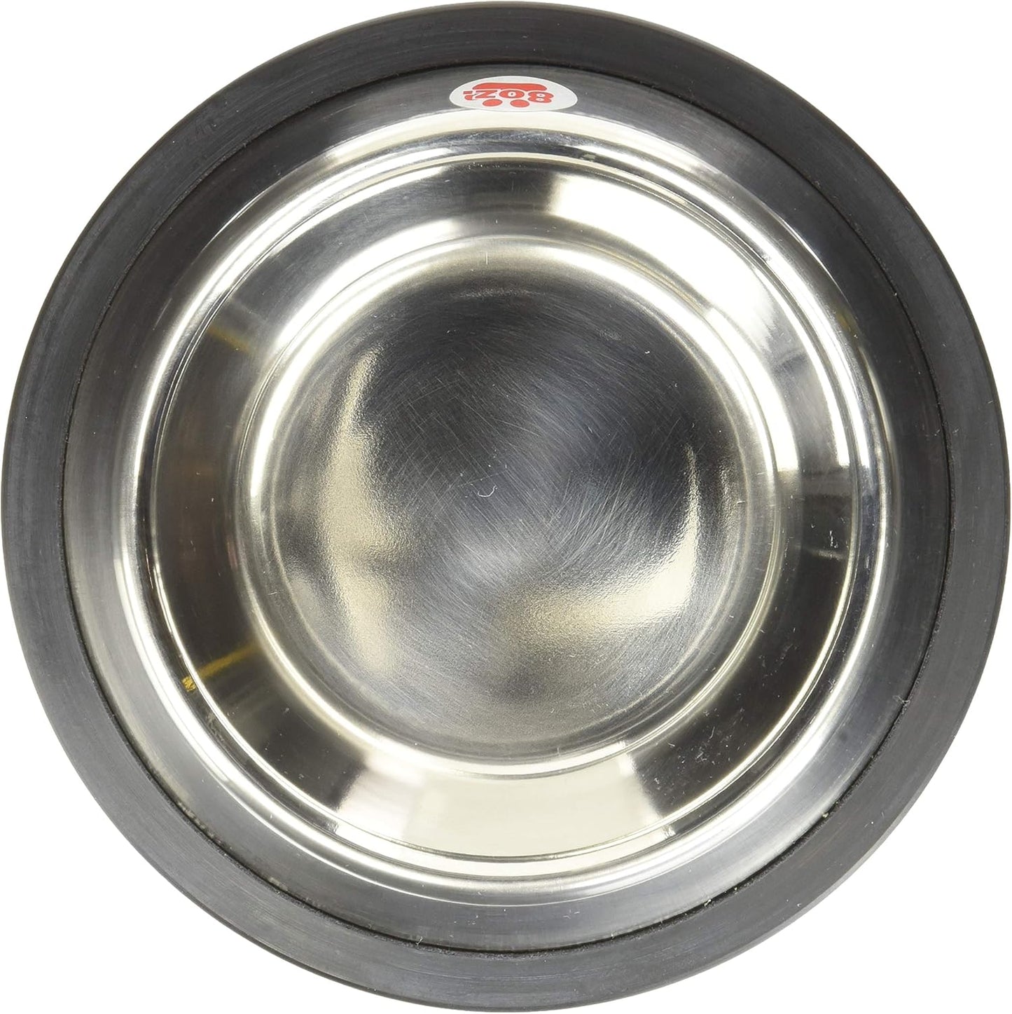 Loving Pets Stainless Steel Non-Tip Dog Bowl – Heavy Duty No Spill Dog Bowl with Removable Rubber Base – Durable, Non-Skid Stainless Steel Dog Food Bowl & Dog Water