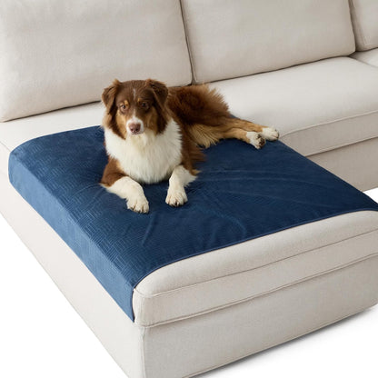 Bedsure Waterproof Couch Cover for Dogs Washable - Waterproof Blanket for Large Dogs Couch Sofa Bed Cozy, Lightweight Furniture Protector for Pet Cat Quick Drying, Ash Grey, 52x82IN