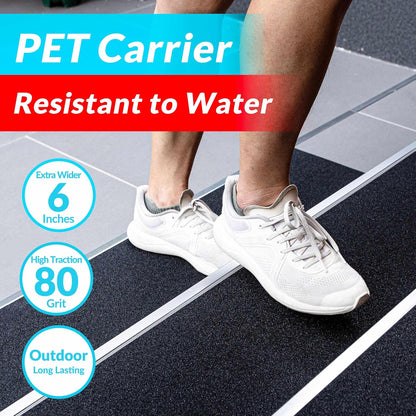 LifeGrip Anti Slip Transparent Anti Slip Tape, 4 inch by 30 feet, Non-Slip Traction Grip Tape to Tubs, Boats, Stairs, Clear, Soft, Comfortable for Bare feet (4" X 30')
