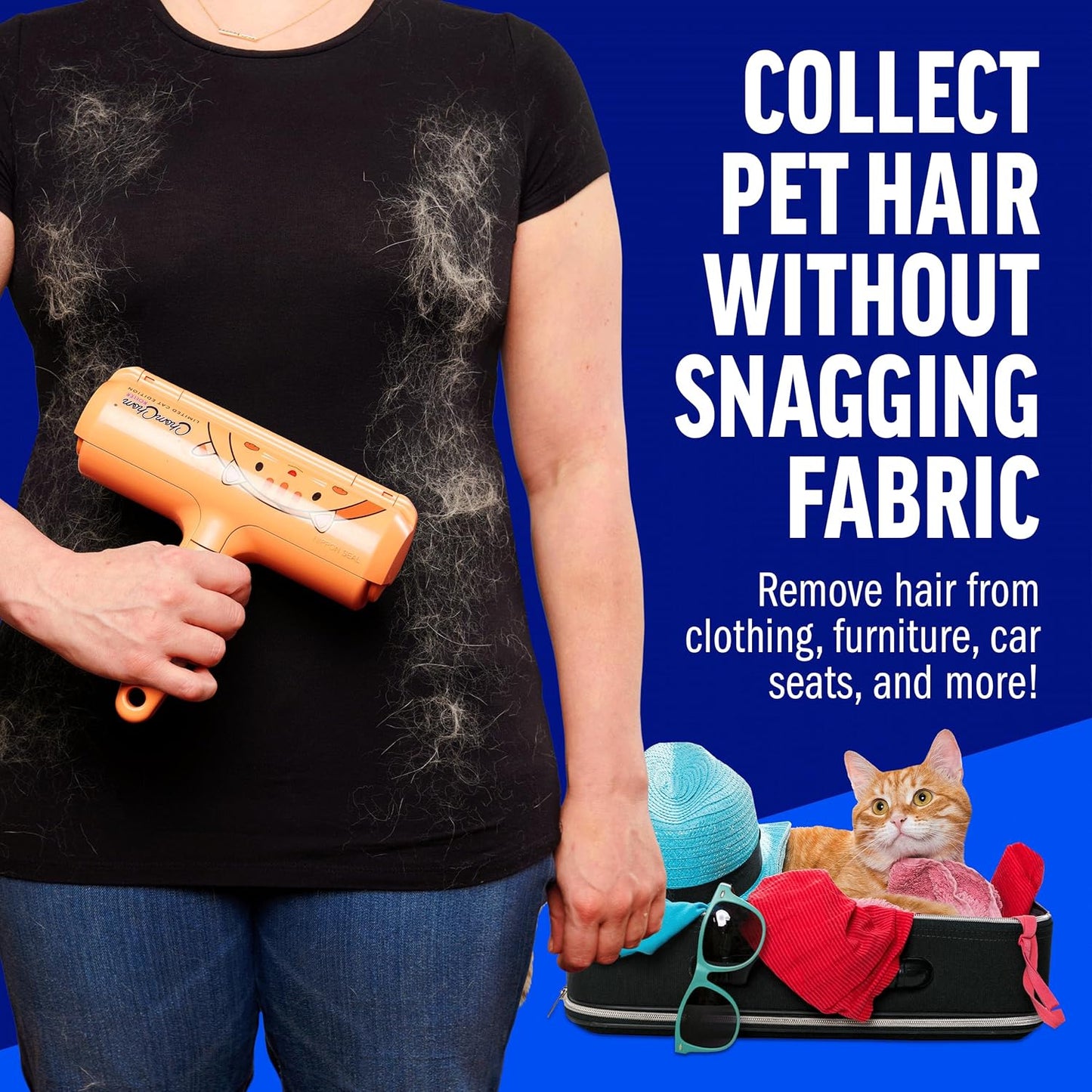 CHOMCHOM Roller Limited Edition PET Hair Remover, CAT