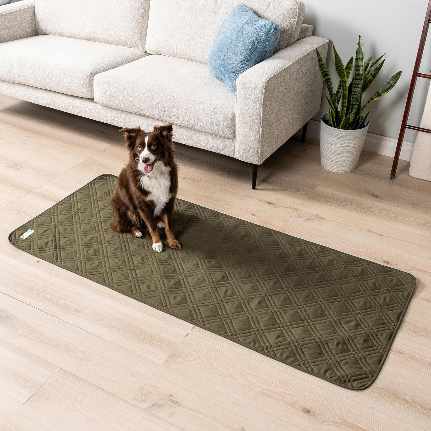 PetAmi Waterproof Couch Cover for Dogs, Reversible Furniture Cover Sofa Protector for Pet Cat Bed, Washable Blanket Dog Cover for Couch Seat, 52x82 Gray