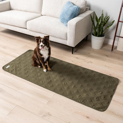 PetAmi Waterproof Couch Cover for Dogs, Reversible Furniture Cover Sofa Protector for Pet Cat Bed, Washable Blanket Dog Cover for Couch Seat, 52x82 Gray