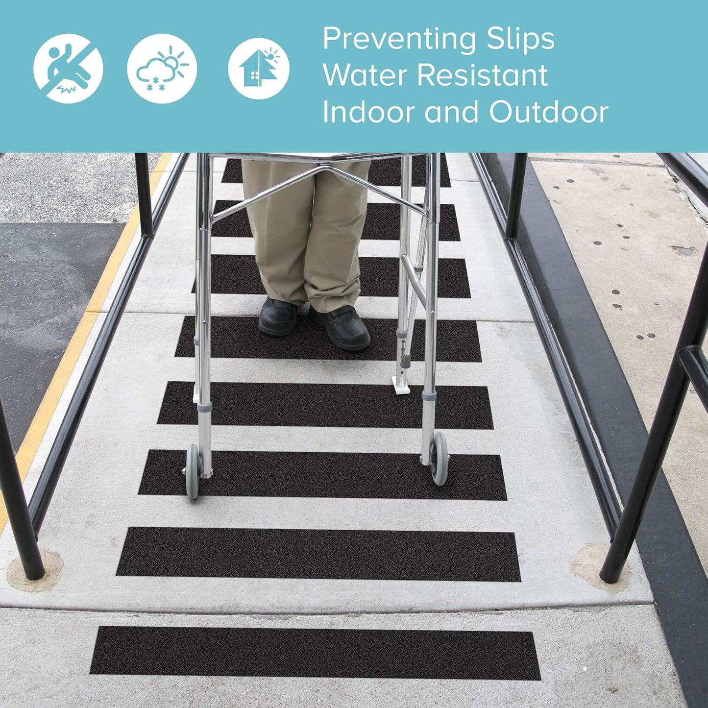 LifeGrip Anti Slip Transparent Anti Slip Tape, 4 inch by 30 feet, Non-Slip Traction Grip Tape to Tubs, Boats, Stairs, Clear, Soft, Comfortable for Bare feet (4" X 30')