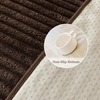 MYSKY HOME 100% Waterproof Couch Cover for Sofa, Couch Covers for Dogs, Non Slip Back Pet Sectional Sofa Covers for 3 Cushion Couch, Sofa Covers Washable, Dog Bed Cover, Dark Grey, 35"x70.9"