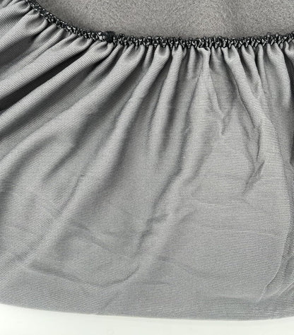 Grey Waterproof Dog Bed Slip Cover Dog Bed Liner Elastic 42 x 30 Inch