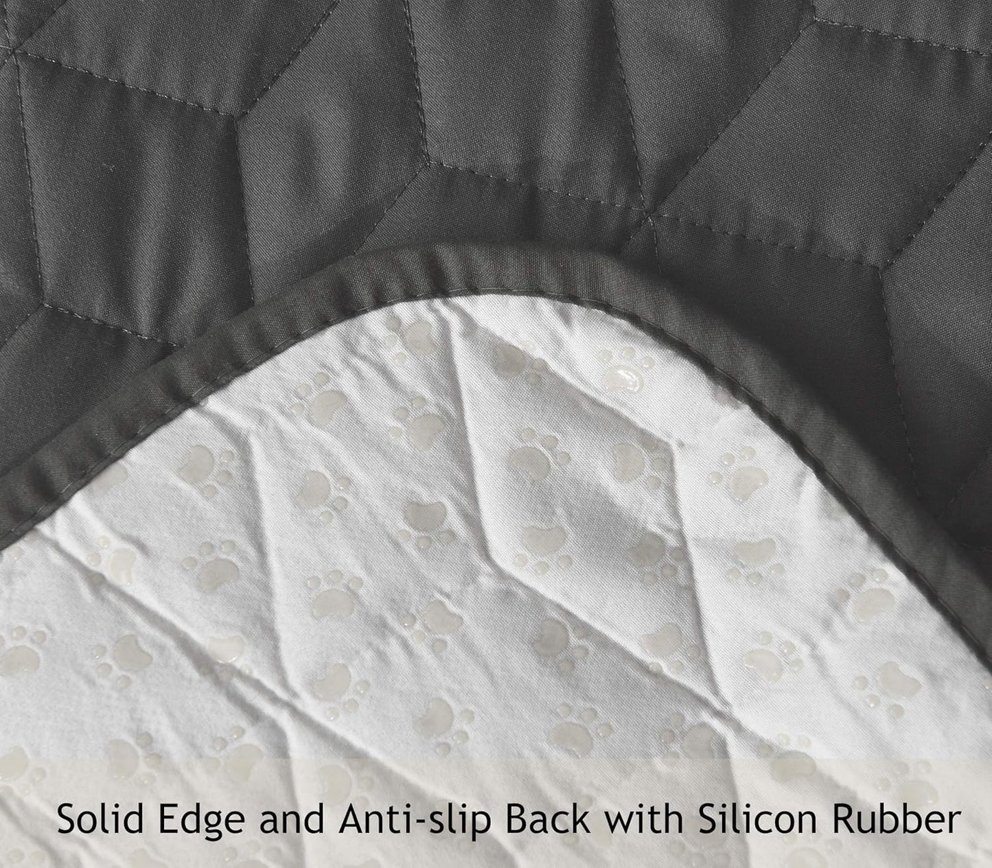 Ameritex Couch Sofa Slipcover 100% Waterproof Nonslip Quilted Furniture Protector for Dogs, Children, Pets, Machine Washable (Beige, 68")
