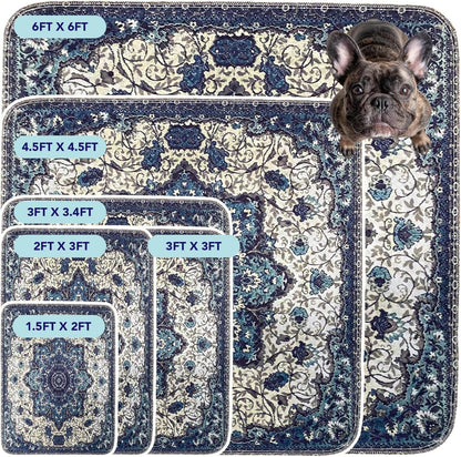 PUPIBOO Washable Pee Pads for Dogs and Cats - Super Absorbent Reusable Puppy Training Pads - 100% Waterproof, Leak-Proof & Non-Slip Whelping Pads for Pet Housebreaking