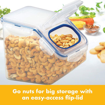 Lock & Lock Bulk Storage Bins Food Storage Container with Wheels (50.72-Cup)
