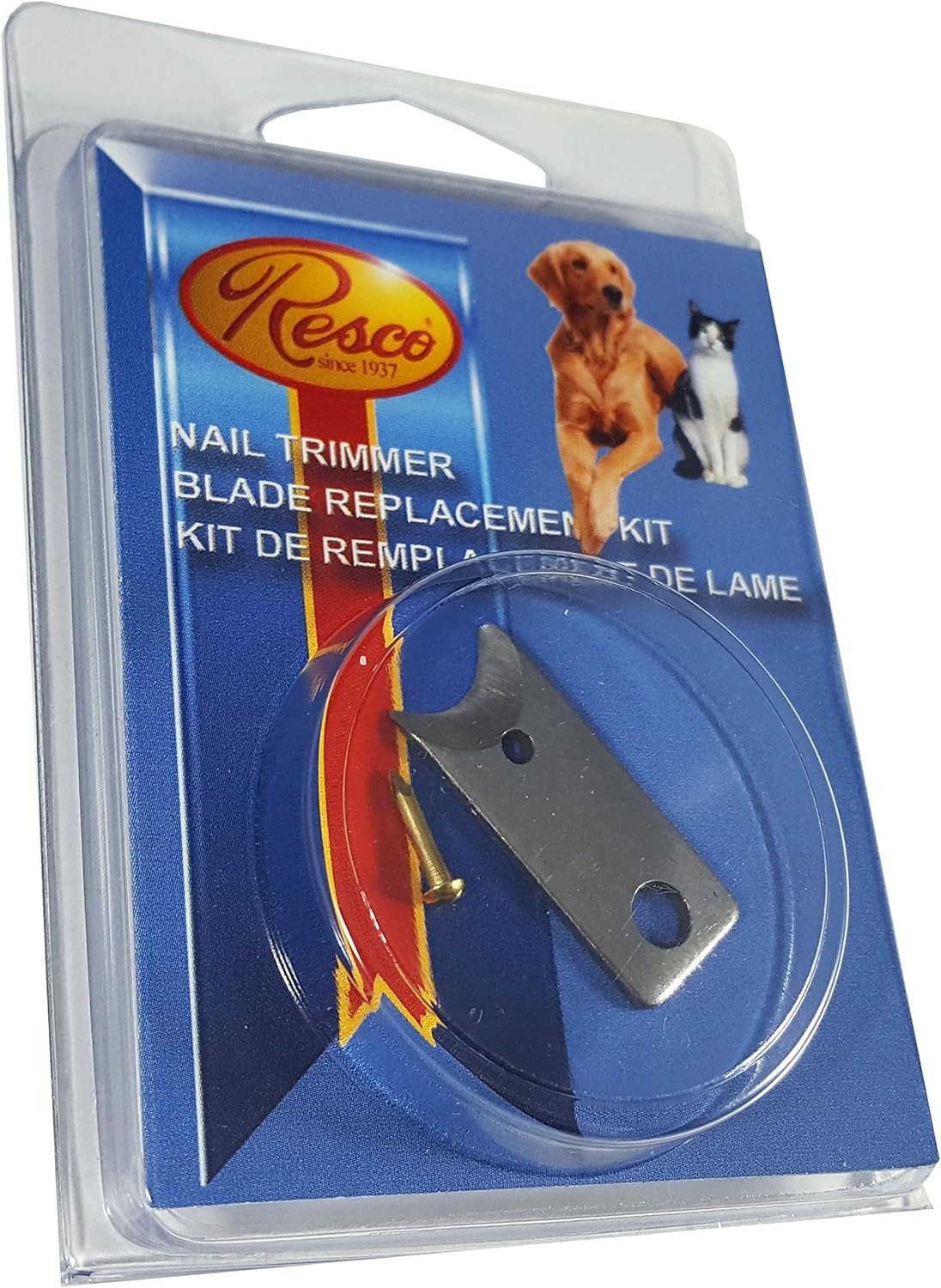 Resco Pro Pack, 6 Blade Replacement Nail Clipper Blades, Fits in All Resco Guillotine Trimmers