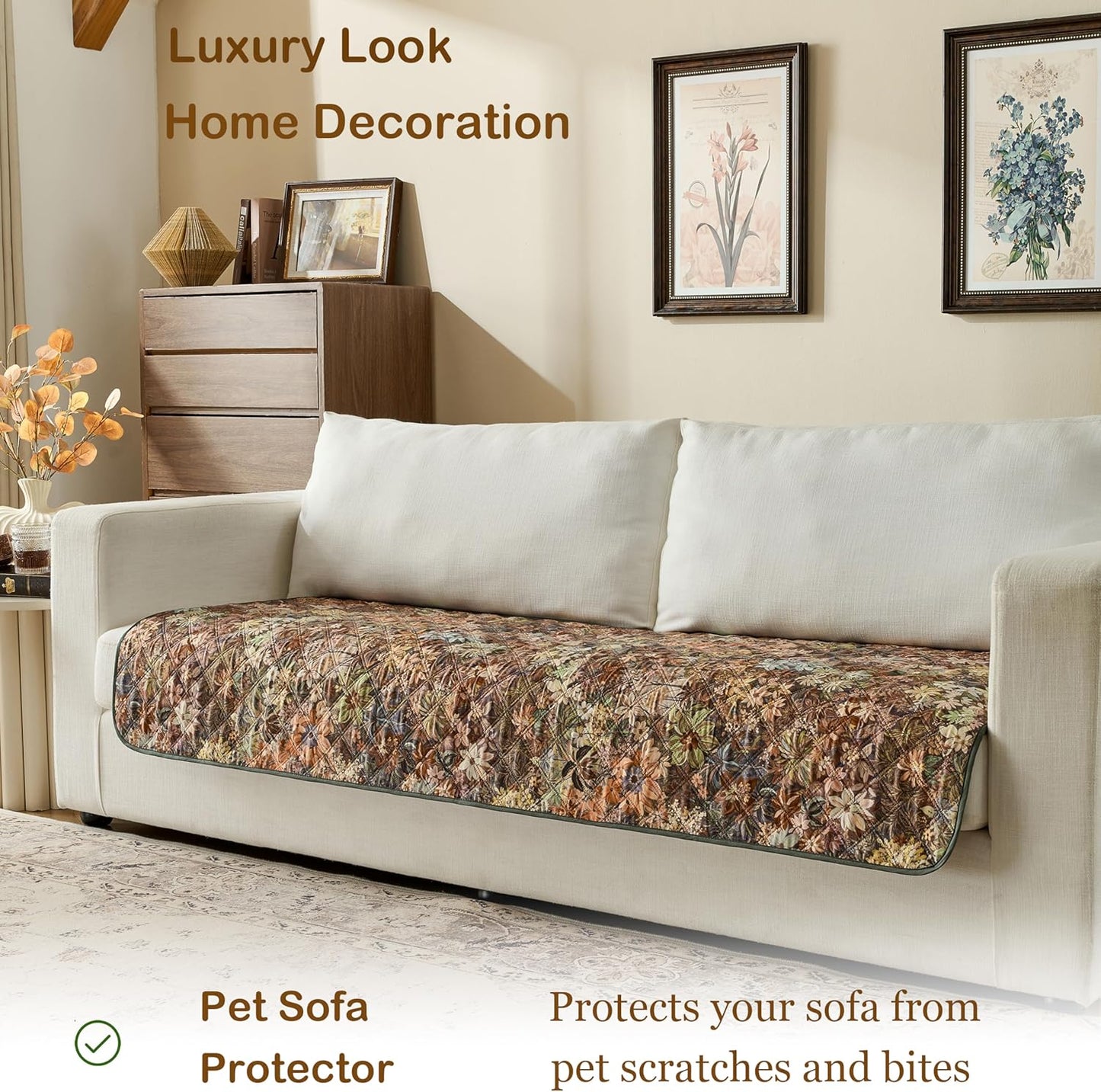 Waterproof Pet Couch Cover Washable, Stylish Reversible Pet Blanket, Soft Sofa Furniture Protector for Dogs Kids Pets.(Gray/Light Gray, 30"x70")