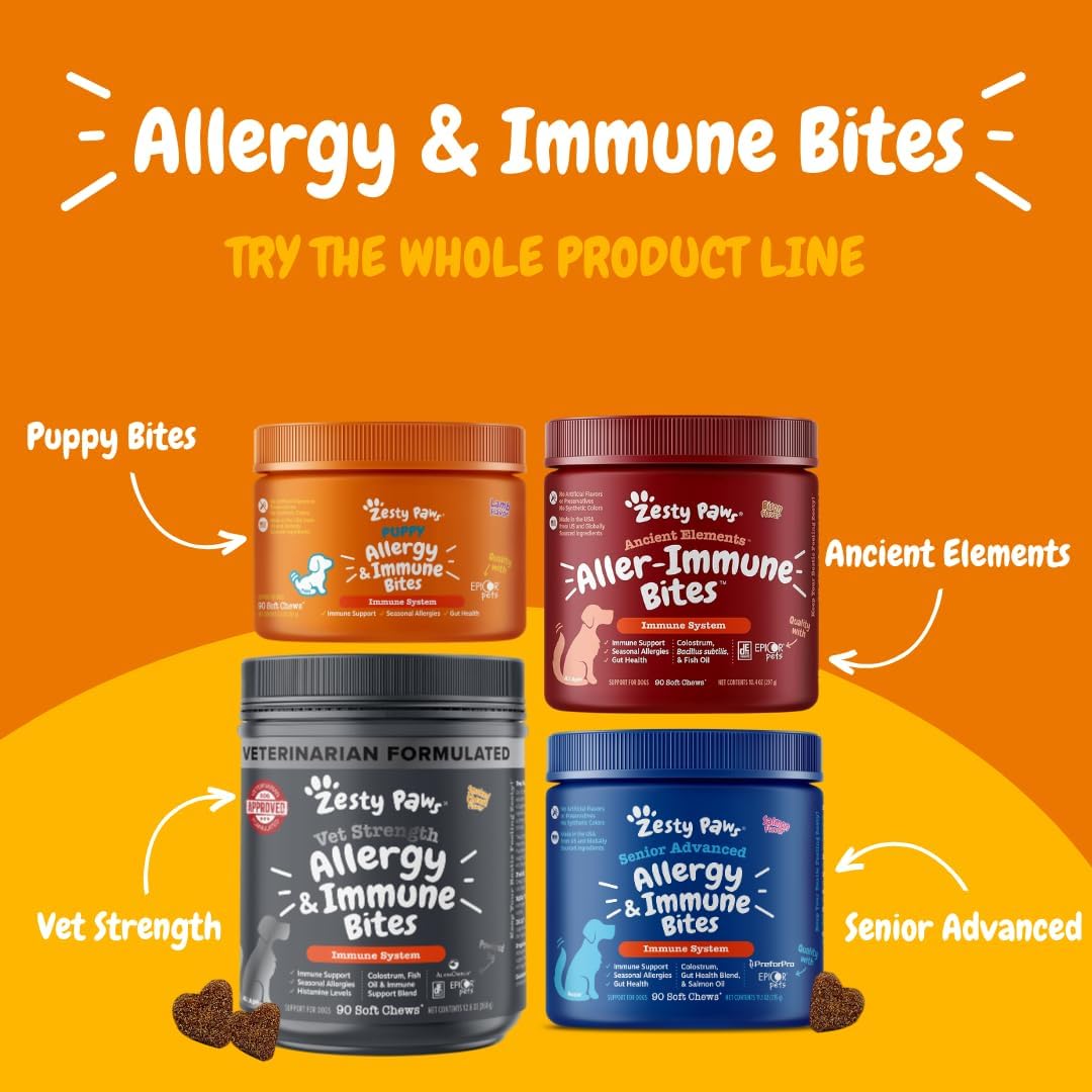 Dog Allergy Chews - Dog Allergy Relief, Peanut Butter
