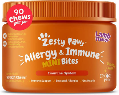 Dog Allergy Chews - Dog Allergy Relief, Peanut Butter