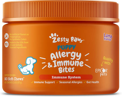 Dog Allergy Chews - Dog Allergy Relief, Peanut Butter