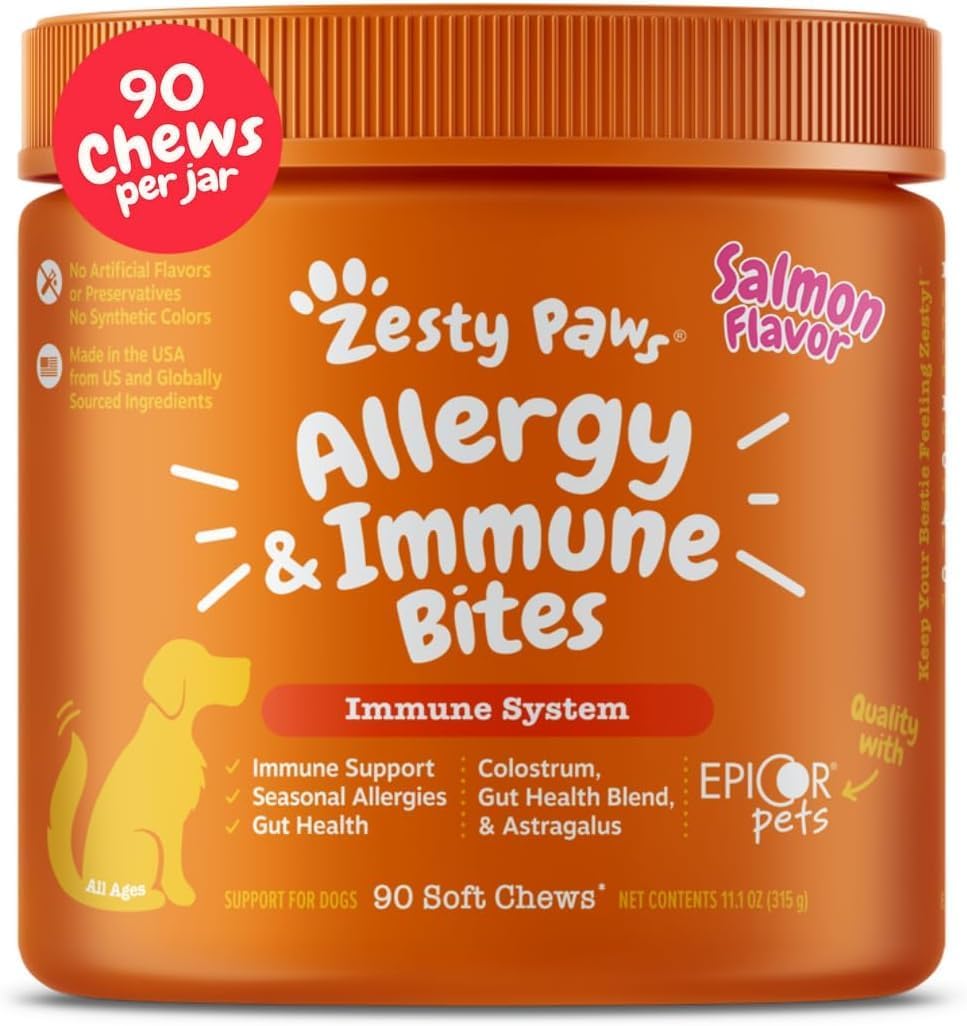 Dog Allergy Chews - Dog Allergy Relief, Peanut Butter