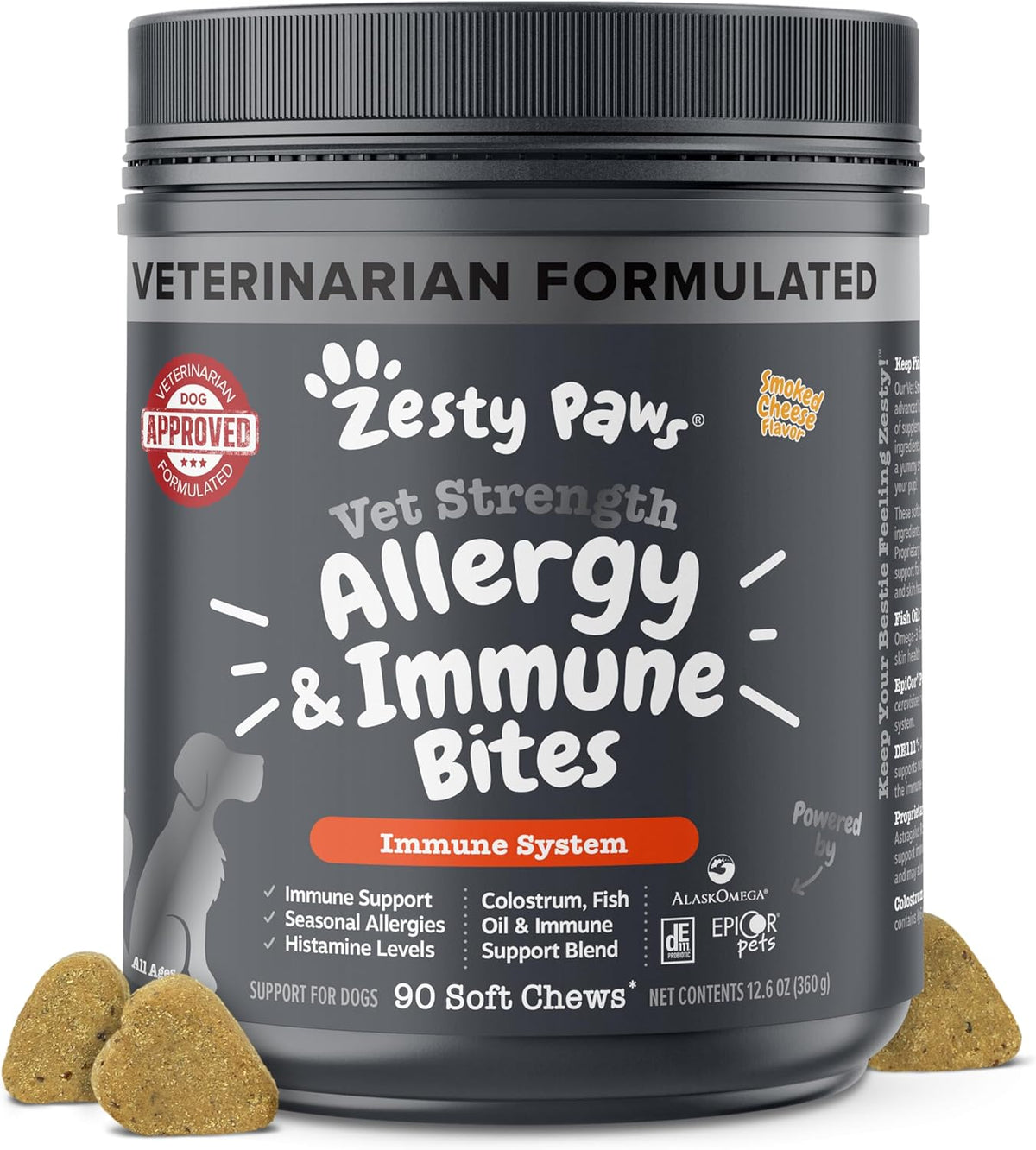 Dog Allergy Chews - Dog Allergy Relief, Peanut Butter