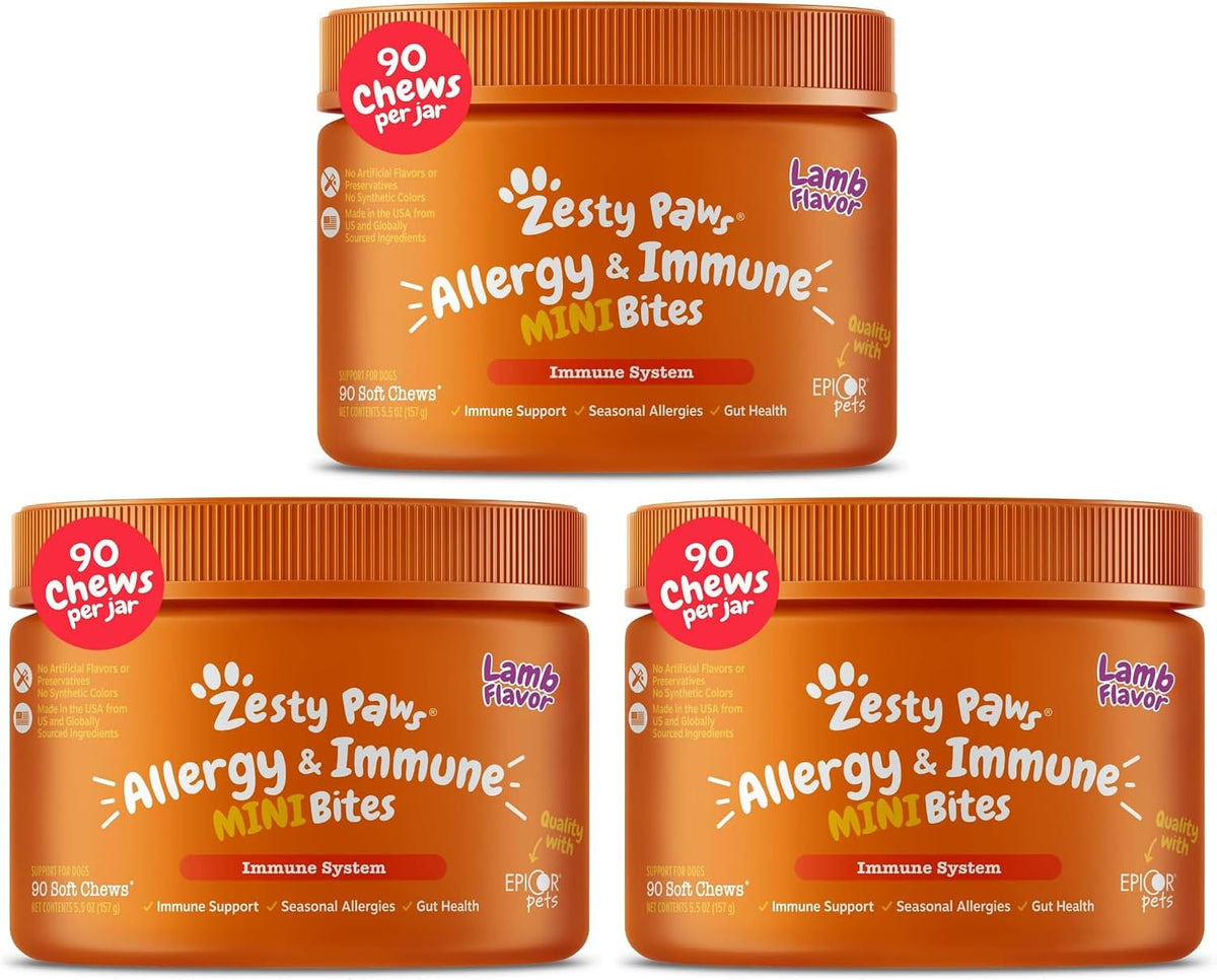 Dog Allergy Chews - Dog Allergy Relief, Peanut Butter