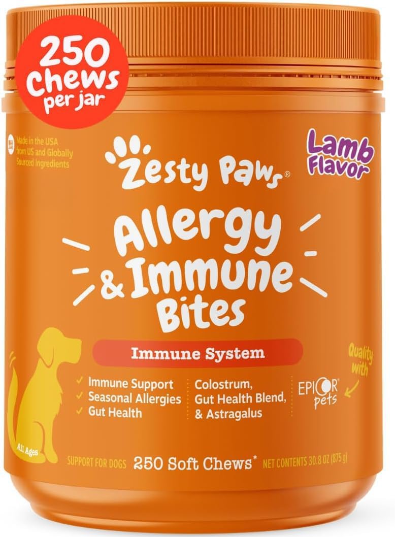 Dog Allergy Chews - Dog Allergy Relief, Peanut Butter